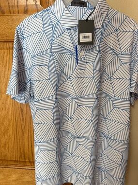 G/FORE mens golf shirt.. beautiful⛳ look your best at the club